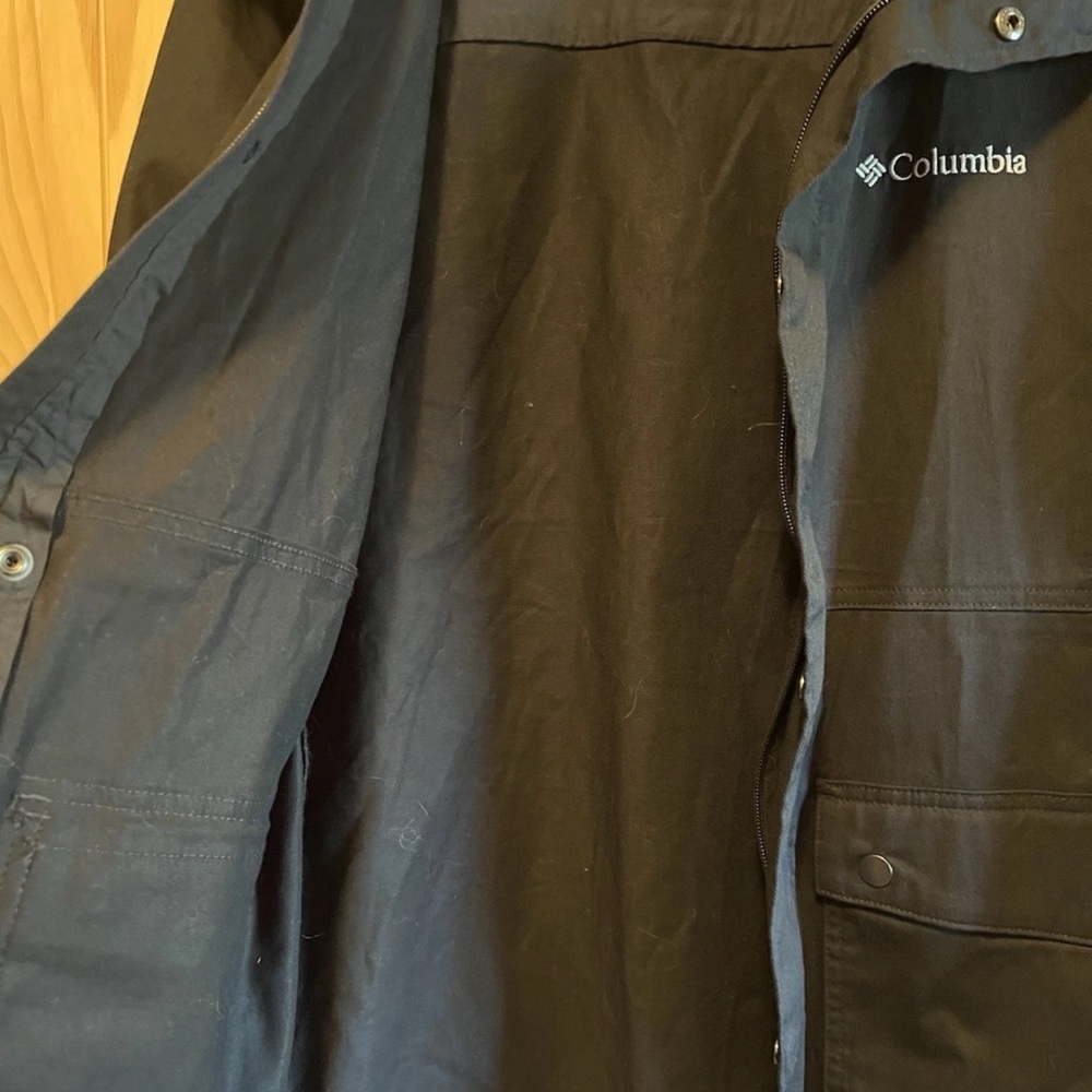 Columbia Tanner Ranch Jacket Men’s Size M. EUC 100% Cotton Full Zip Coat Fall - Picture 6 of 9